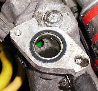 O-ring on neck