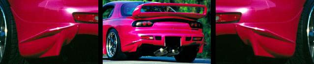 Abflug rear skirts